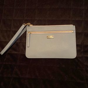 kate spade wristlet sky blue